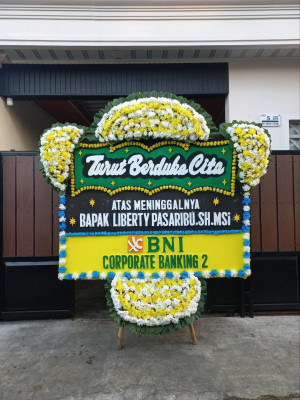 Papan Bunga Duka di Cappa Galung
