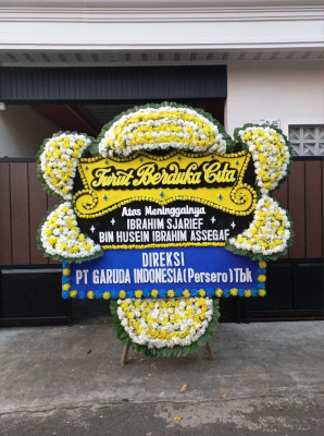 Papan Bunga Duka di Cappa Galung