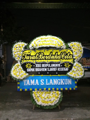 Papan Bunga Duka di Cappa Galung