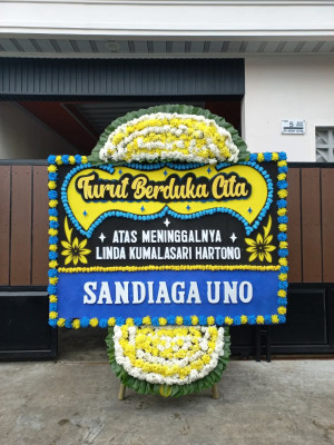 Papan Bunga Duka di Cappa Galung