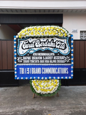 Papan Bunga Duka di Cappa Galung